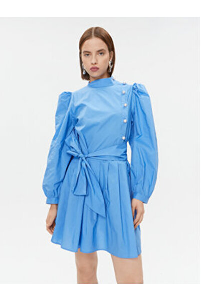 Custommade Rochie de cocktail pentru femei 999369477 albastră