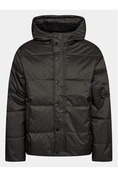 Solid Men's Winter Jacket 21107078 Black