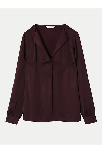 TATUUM tattoo Women's Blouse T2422.046B Burgundy