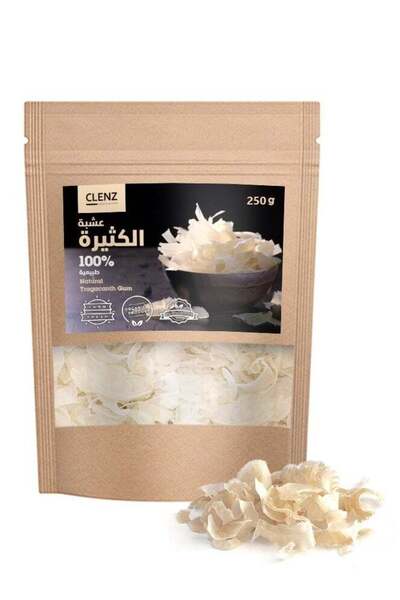 clenz صمغ القيصوم الطبيعي 100% - 250 غرام