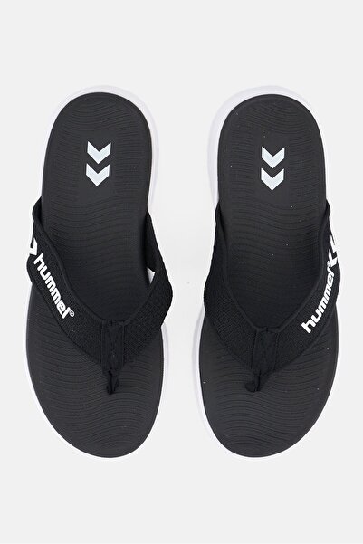 hummel Kids Boy Slip On Flip Flop Slippers, Black