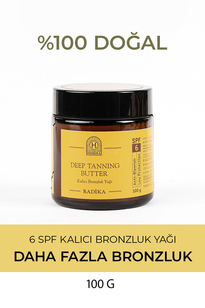 Radika Aromaterapi 6 Spf Kalıcı Bronzluk Yağı / Vücut Için Doğal Güneş Balmı ...