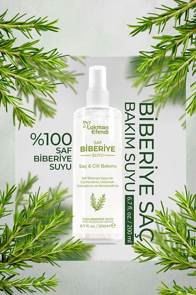 Lokman Efendi Rosemary Hair Care Water 200 ml