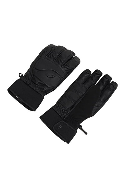 Oakley Ανδρικά γάντια σκι Peak Leather-Μαύρο-Μ