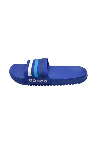 TECOS Papuci de plaja sau piscina pentru barbati, Tecos®, albastru deschis, marimea 45, 27.5 cm,usori