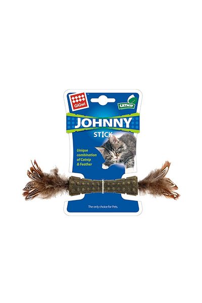 Gigwi GiGwi Catnip “Johnny Sticks” With Double Side Natural Feather