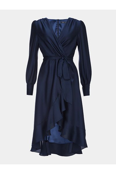Swing Rochie de cocktail pentru femei 5AE29200 Albastru marin