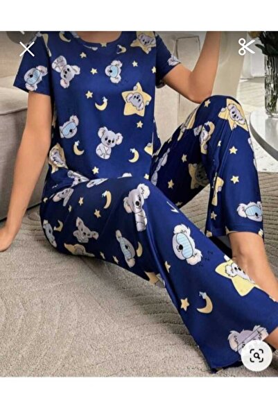Luna Wear Lunawear kısa kollu pijama takımı kd156