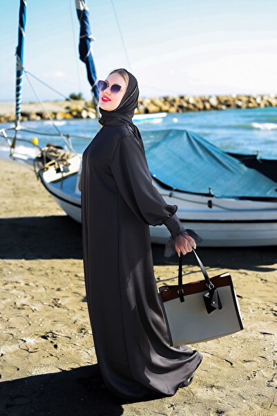 HARİKA WEAR Siyah Renk Abiye (BÜYÜK BEDEN)