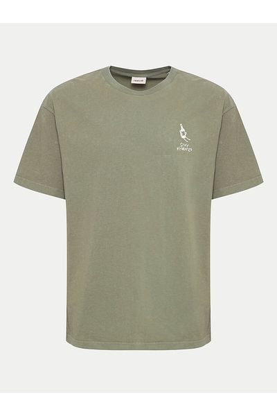 Solid Men's T-Shirt 21108240 Green