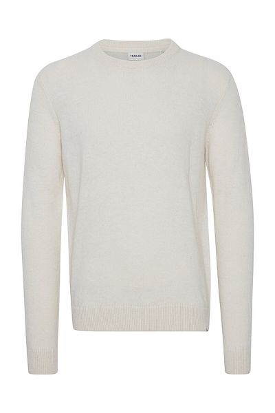 Solid Men's Sweater 21107341 Beige
