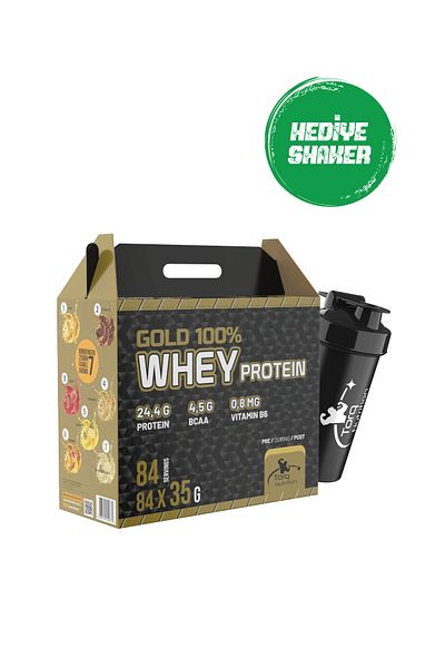 Torq Nutrition Gold Whey Protein - 35 gr x 84 Sachets, Mixed Aroma