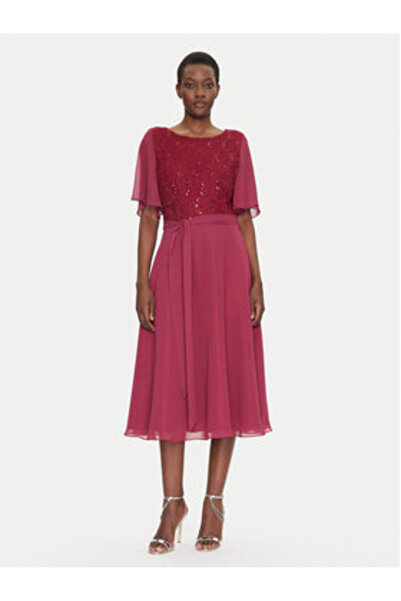 Swing Women's Cocktail dress 5AI02500 Burgundy