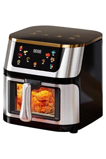 Denx Air Fryer For Families,8l ,1800w Smart Touch Control, Fast Heating, Safe Auto Shut-off