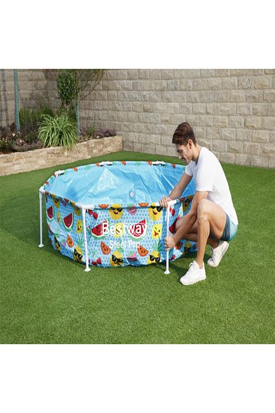 BESTWAY Steel Pro UV Sun Shade Cover 244Cm X 51Cm 26-56432