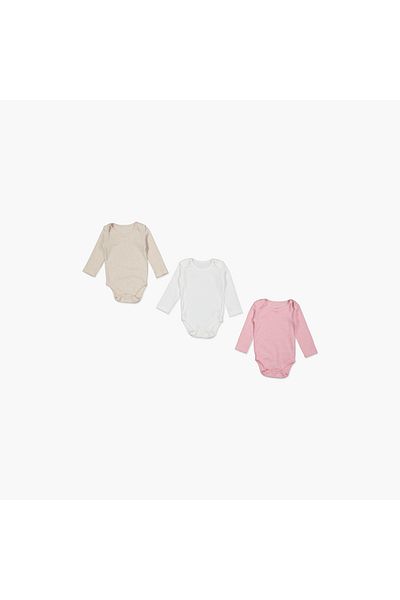 Juniors Long Sleeves Bodysuit - Set Of 3