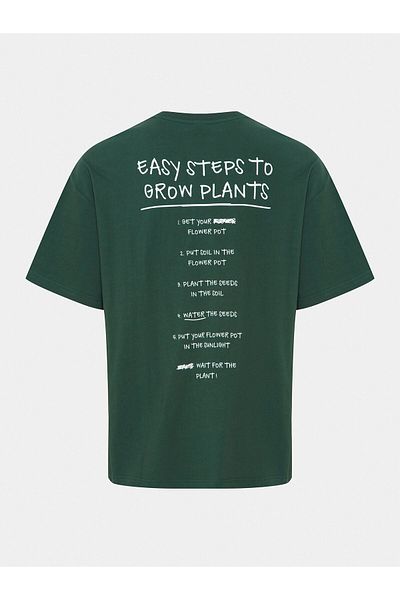 Solid Men's T-Shirt 21108143 Green