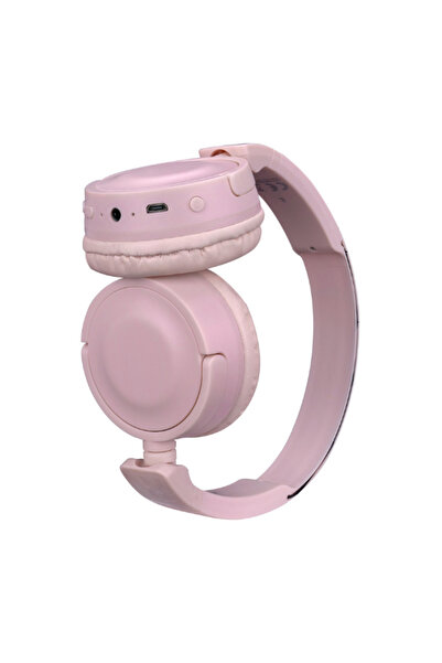 Genel Markalar Hy-xbk44 Batty Pembe Tf Kart Özellikli Bluetooth Kulaklık