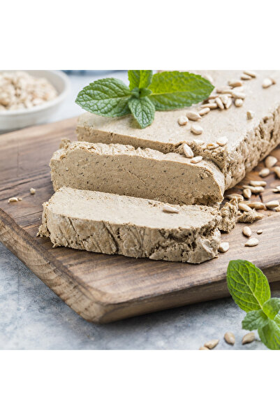 WALIA COFFEE ETHIOPIA Sade Rafine Şekersiz El Yapımı Taze Tahin Helvası | 400g Hurma Suyuyla Tatlandırılmış