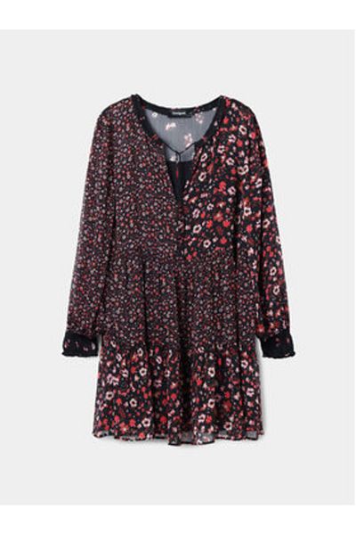 Desigual Women Summer Dress 24SWVW20 Black