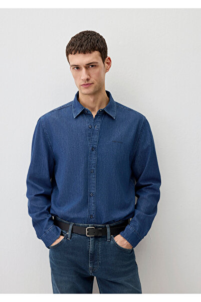 Mavi Brad Edition İndigo Mavisi Jean Gömlek Slim Fit / Dar Kesim 0210921-90592