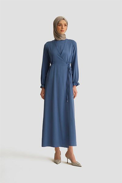 Armine Rochie Wrap 25YH9230 Indigo