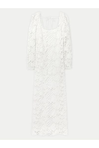 Desigual Rochie de vară pentru femei 24SWVW50 Alb