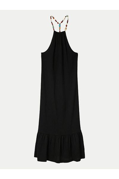 Desigual Women Summer Dress 24SWVK64 Black