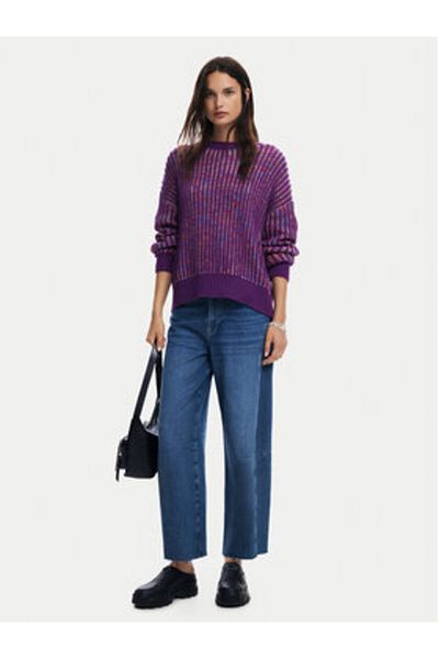 Desigual Pulover de damă 24WWJF34 violet