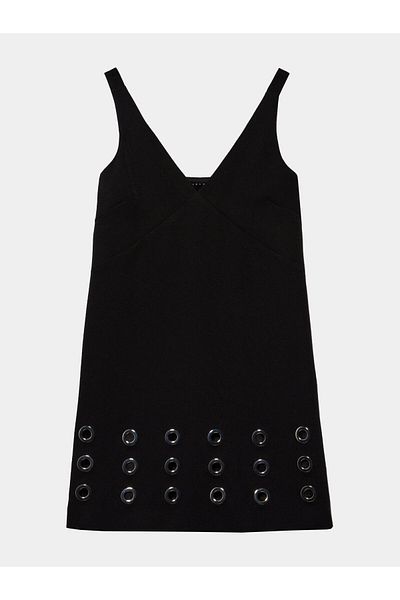 Sisley Rochie casual pentru femei sisley 4FZXLV05H neagră