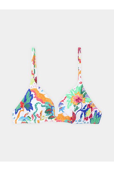Desigual Women's Bikini Top 24SWMK10 Colorful