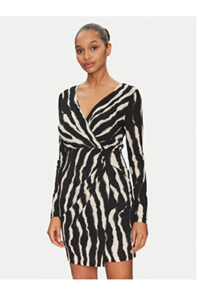 Morgan Rochie casual pentru femei 251-RIBLO.F Negru