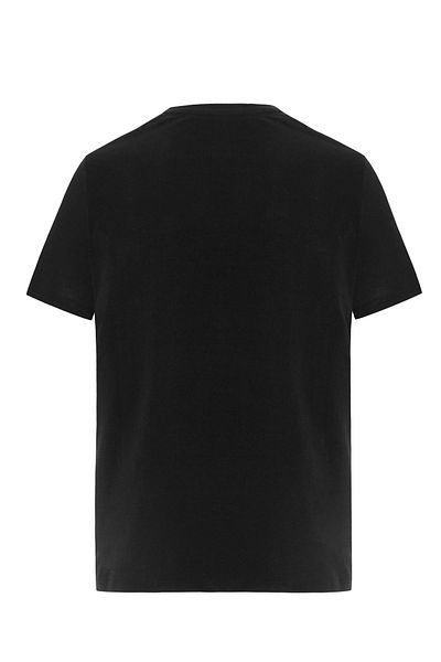 DOSXX Safe O-Neck T-Shirt 100% Cotton Ribbed Short Sleeve Men's Tshirt