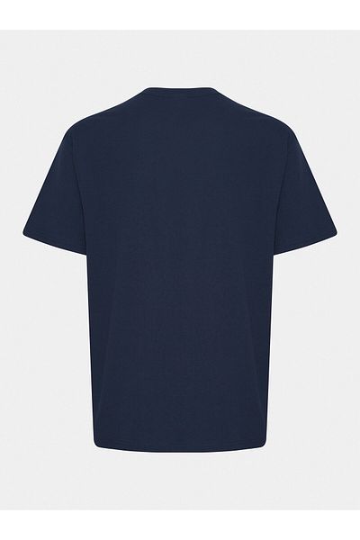 Solid Tricou bărbătesc 21108139 Albastru marin