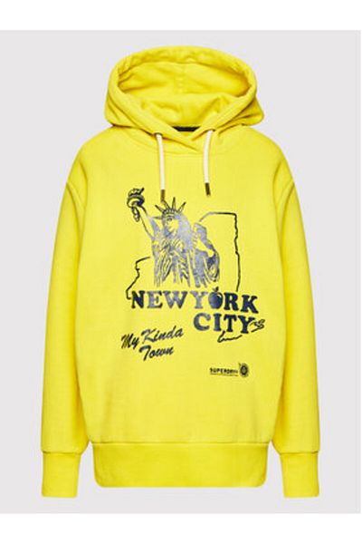 SUPERDRY Womens Sweatshirt W2011168A Yellow