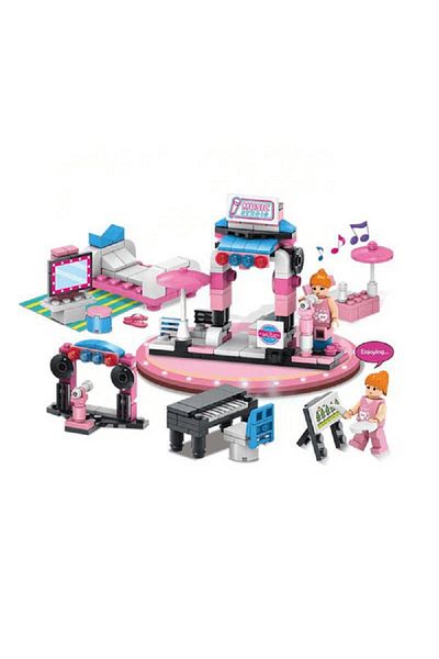 rexa Assembly toy Lele Brother 8527 Happy Time 6in1 baby girl's room model