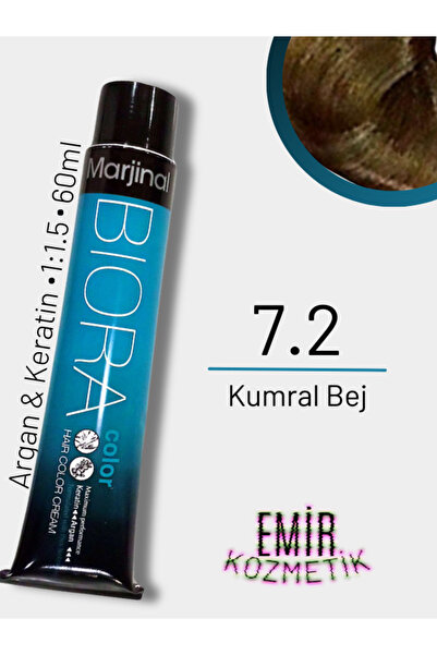 Marjinal Biora Saç Boyası - 7.2 Kumral Bej