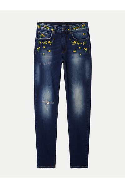 Desigual Blugi pentru femei 24WWDD24 bleumarin