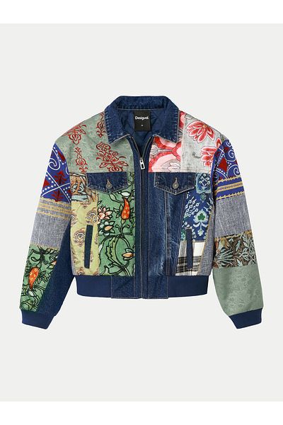 Desigual Women's Denim Jacket 24WWED32 Colored