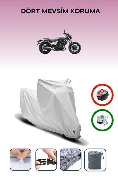 Breen Kawasaki Eliminator 500 - مشمع دراجة نارية آمن ومقاوم للماء متوافق مع ا...