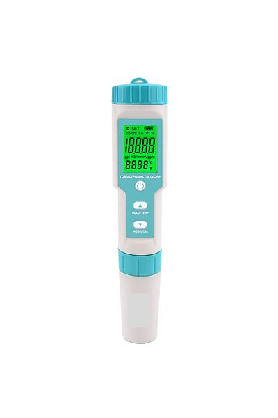 OEM Professional 7-in-1 Water Quality Tester (PH/TDS/EC/ORP/S.G/Salinity/Temperature)