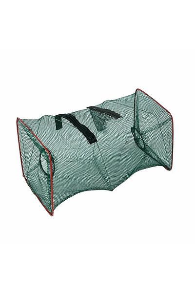 SS Collapsible Casting Net Fishing Cage for Crab, Shrimp, and Lobster