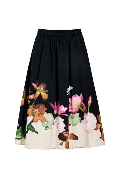 Desigual Fustă de damă în formă de A 25SWFW18 Neagră