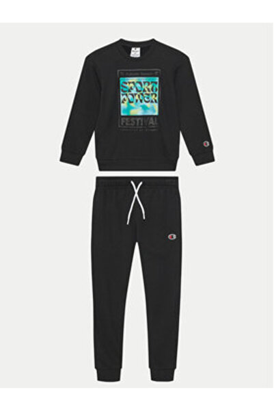 Champion Boy Tracksuit 307111 Black