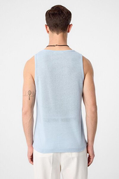 Antioch Baby Blue Basic Men's Undershirt