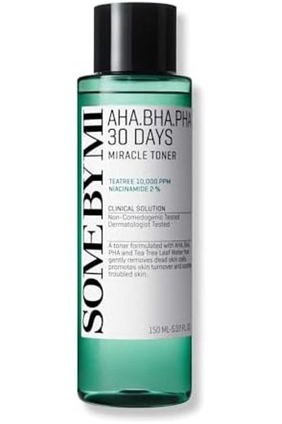 Some By Mi AHA-BHA-PHA 30 Days Miracle Face Toner | 150ml | For Exfoliating, Moisturizing, Rejuvenat