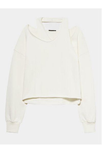 Sisley Hanorac de damă 3FPPL104P Ecru