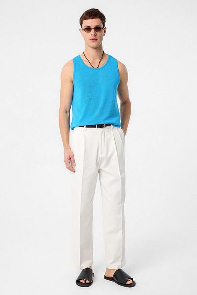 Antioch Blue Basic Men's Tank Top