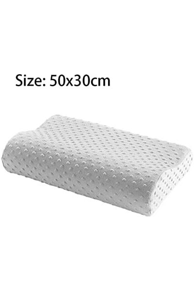 1st Standard size memory foam medical pillow for neck and spine support while sleeping