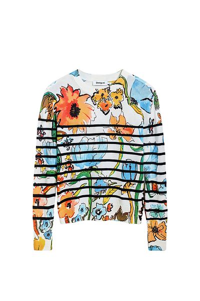 Desigual Women's Sweater 25SWJF21 Colorful